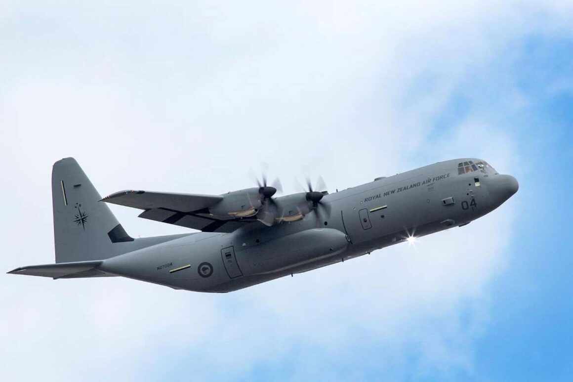 The Royal New Zealand Air Force ordered five C-130J in 2020