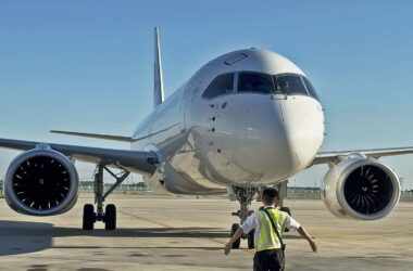 China Eastern C919 first flight between Beijing and X'ian