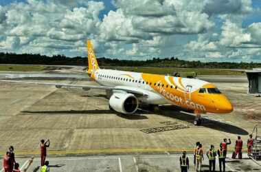 Scoot Embraer E190-E2 in Malaysia