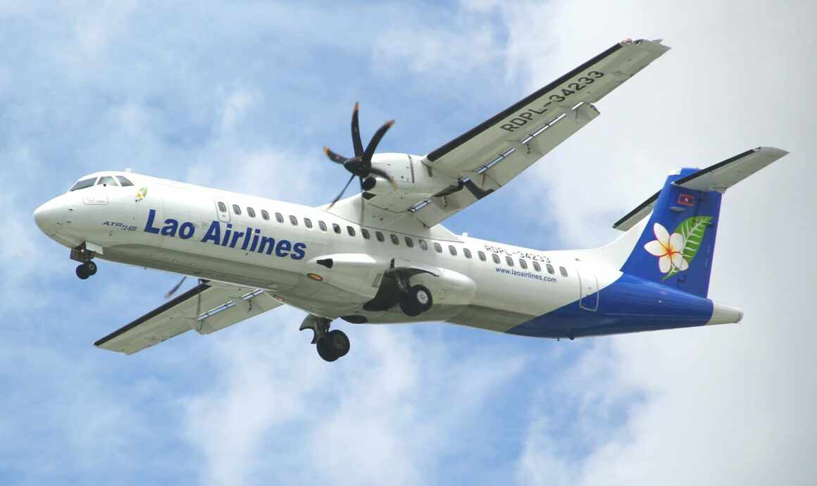 Lao Airlines ATR 72-600 that crashed in 2013