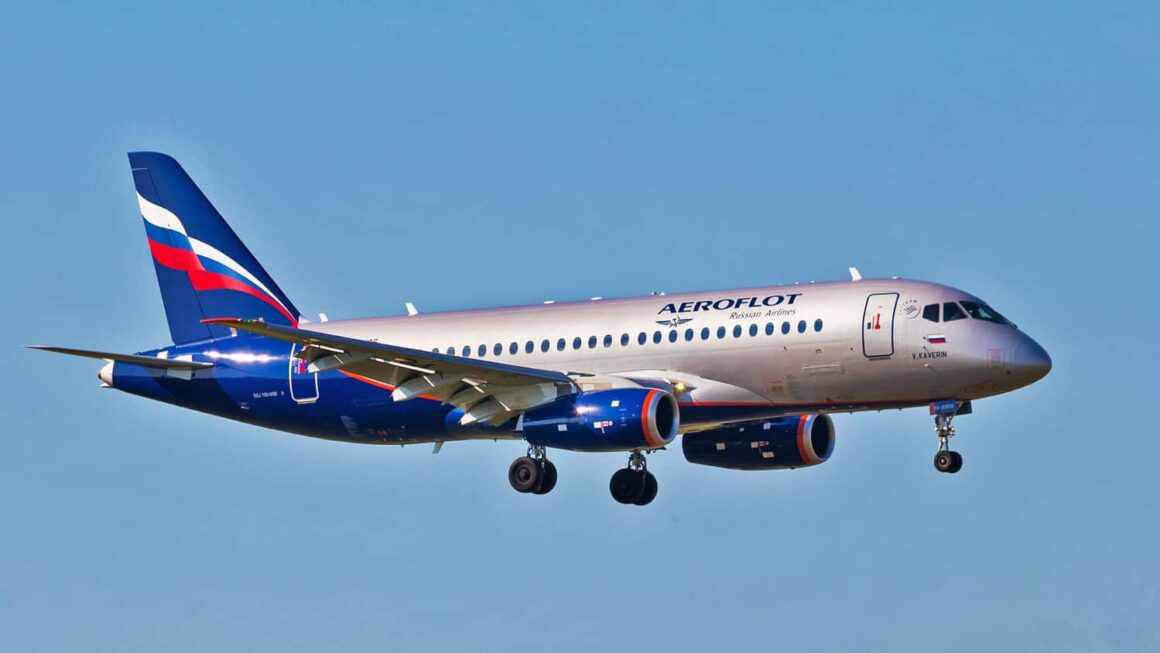 Aeroflot former SSJ100