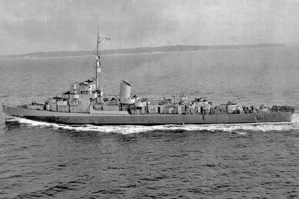 WWII destroyer USS Eldridge: guinea pig in teleportation experiment? (US Navy)