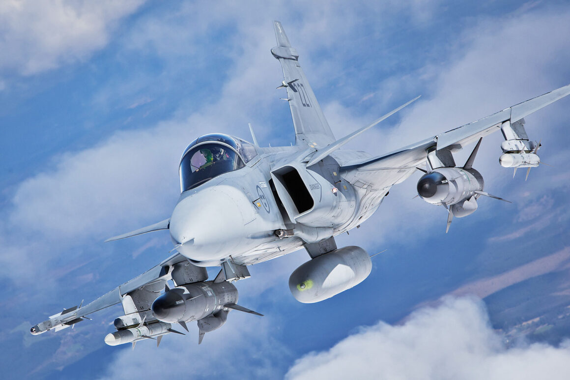 Swedish Air Force Saab Gripen C