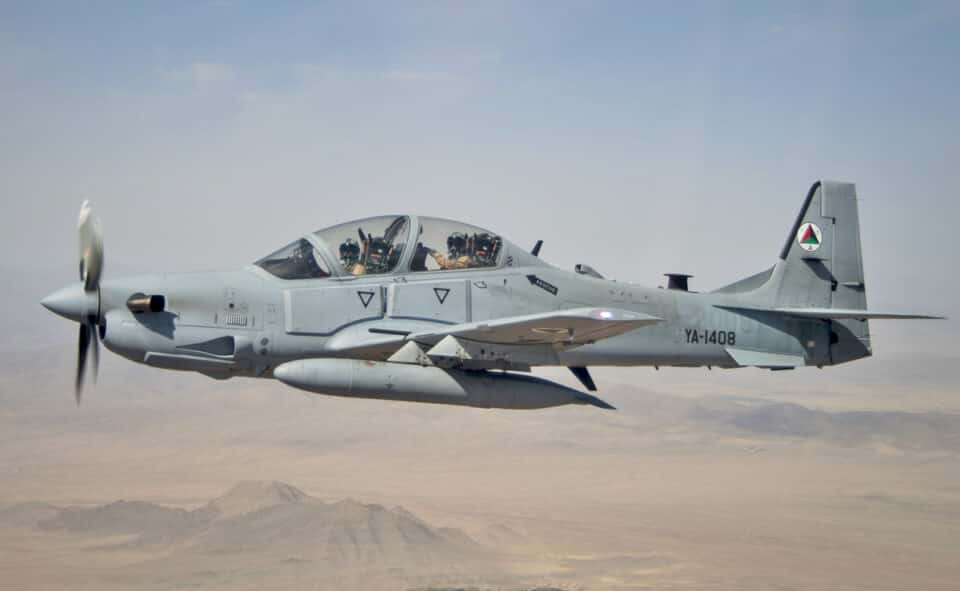 Afghanistan Air Force Super Tucano