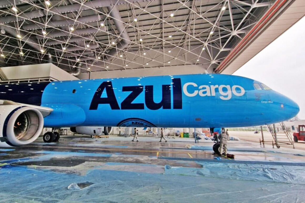 Azul Cargo first Airbus A321P2F