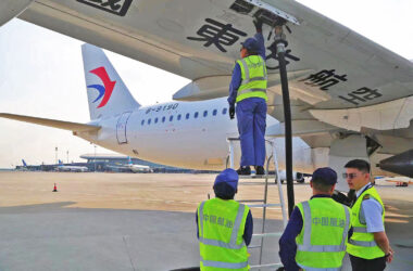 China Eastern Airlines COMAC C919 fueled with SAF