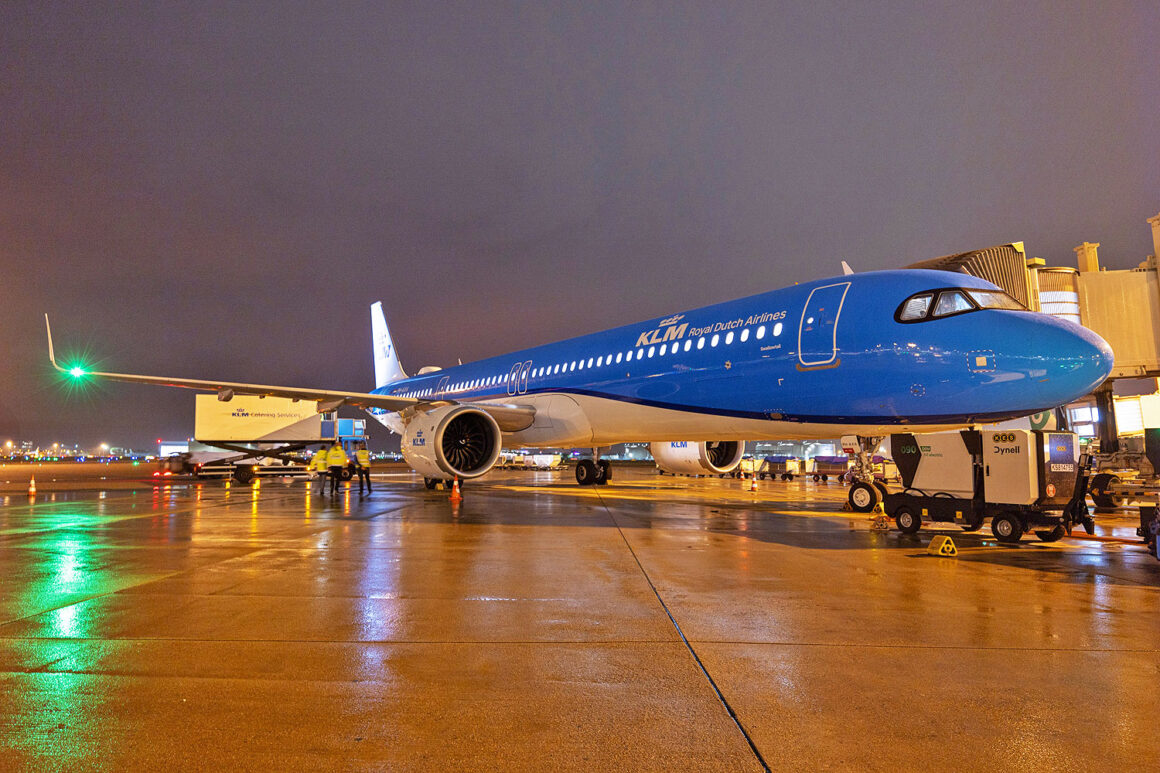 KLM first Airbus A321neo