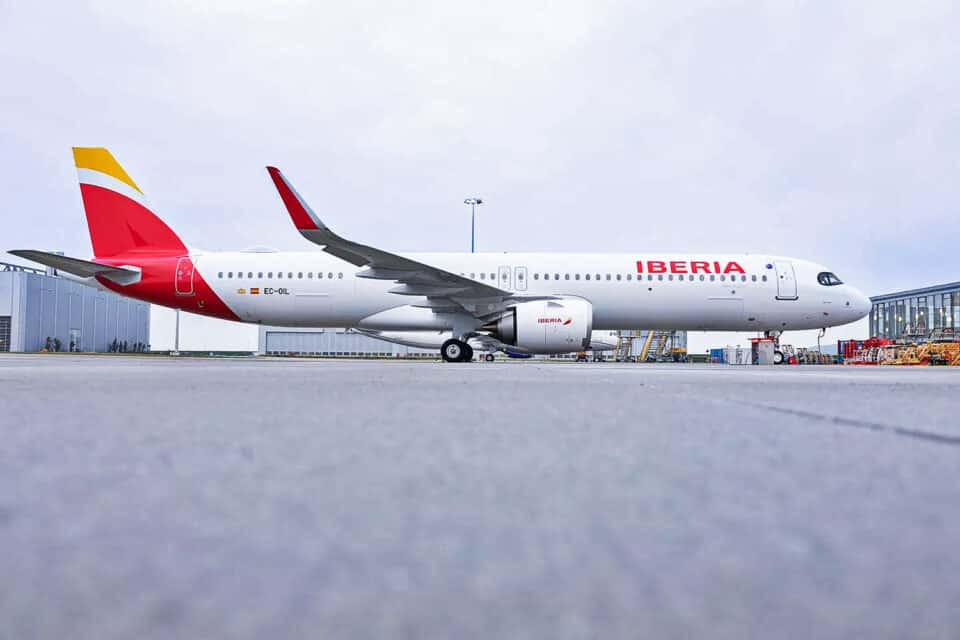 Iberia first A321XLR (Iberia)