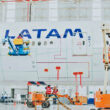 LATAM Boeing 777-300 receives the AeroShark technology