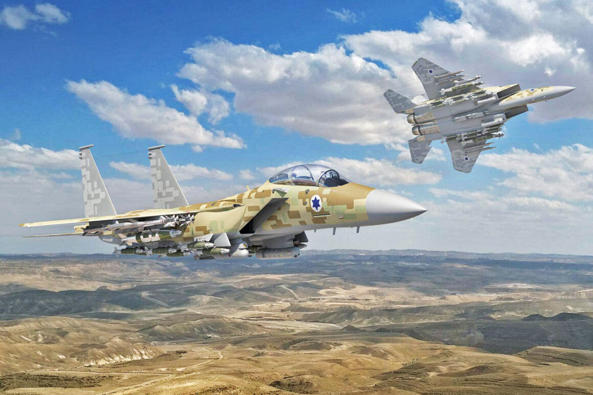 Israeli Air Force F-15IA renderings