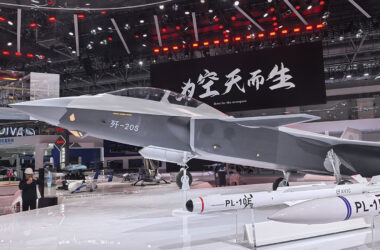 J-20S fighter mock-up