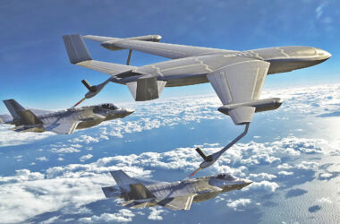 Stealth unmanned tanker concept for the USAF