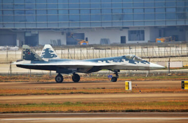 Sukhoi Su-57 fighter in China