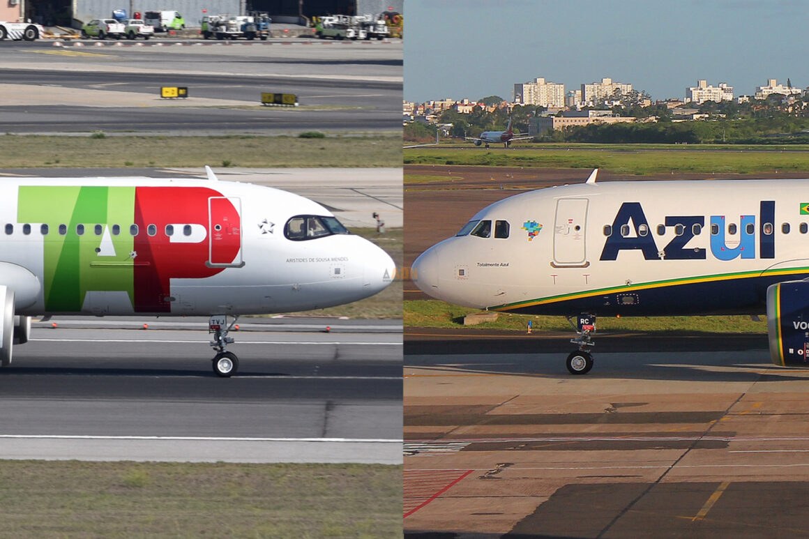 TAP and Azul A320