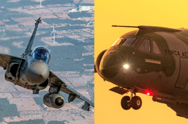 HAL Tejas fighter and the C-390 airlifter