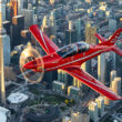 Pilatus PC-21 over Toronto