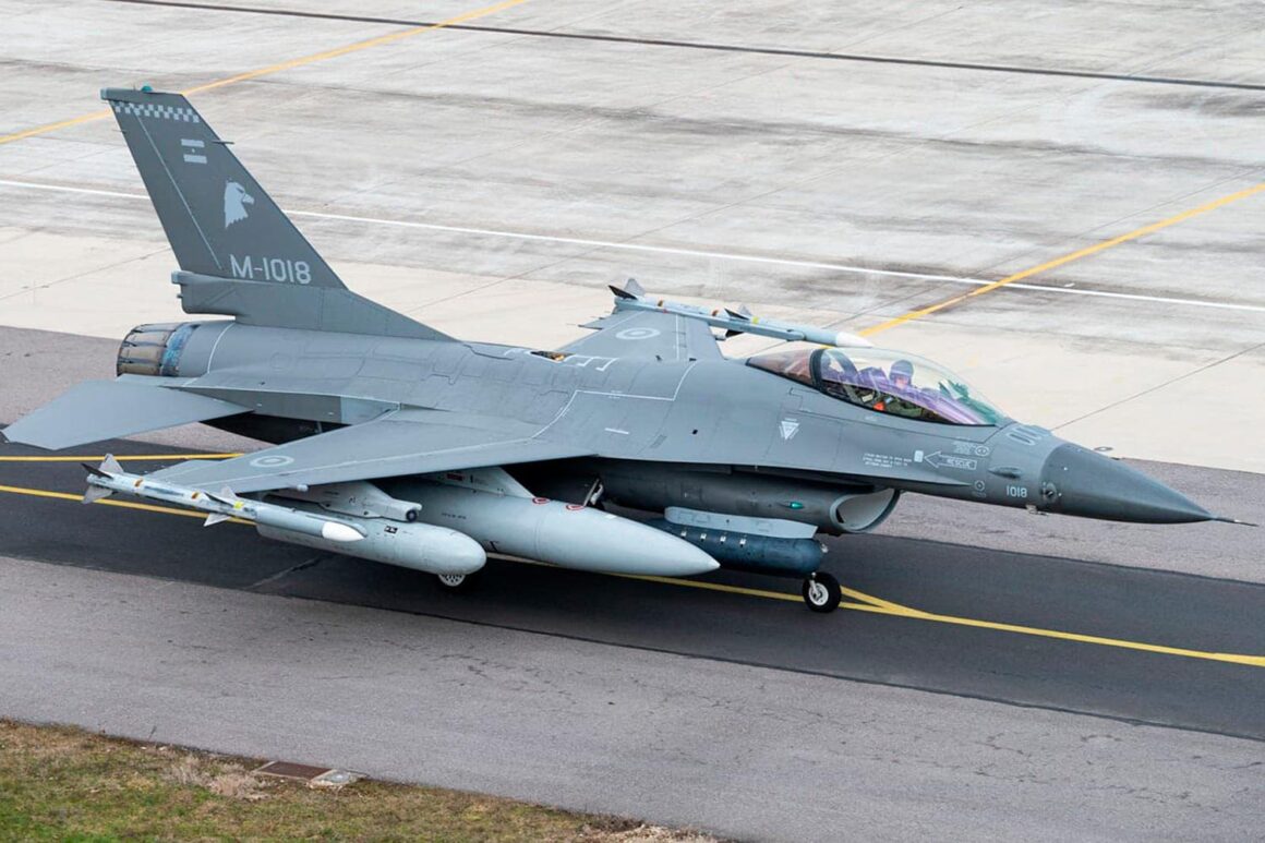 Argentine Air Force F-16 fighter