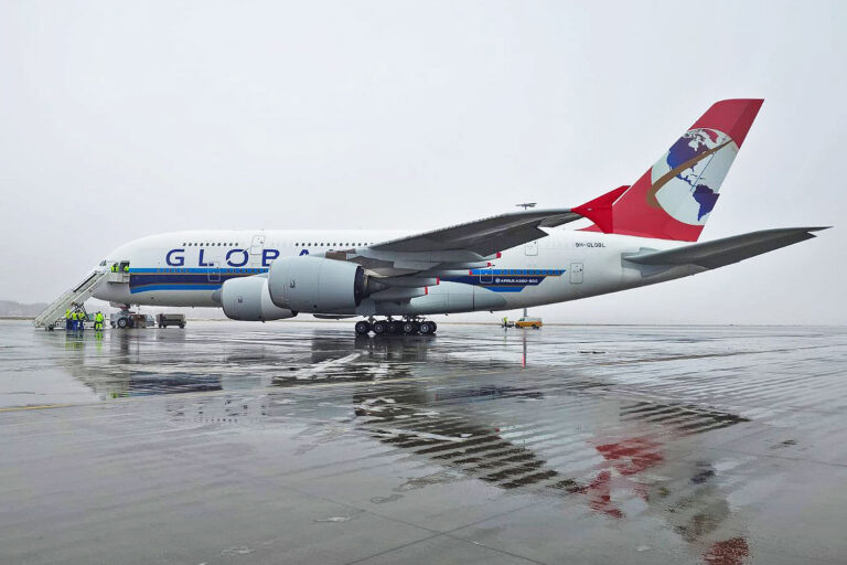 Global Airlines A380 9H-GLOBL