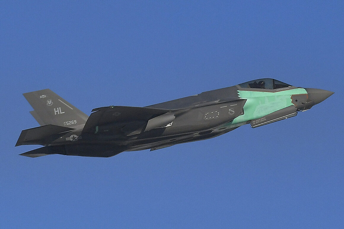 The F-35 “Frankenbird” fighter, formed from parts of two damaged aircraft