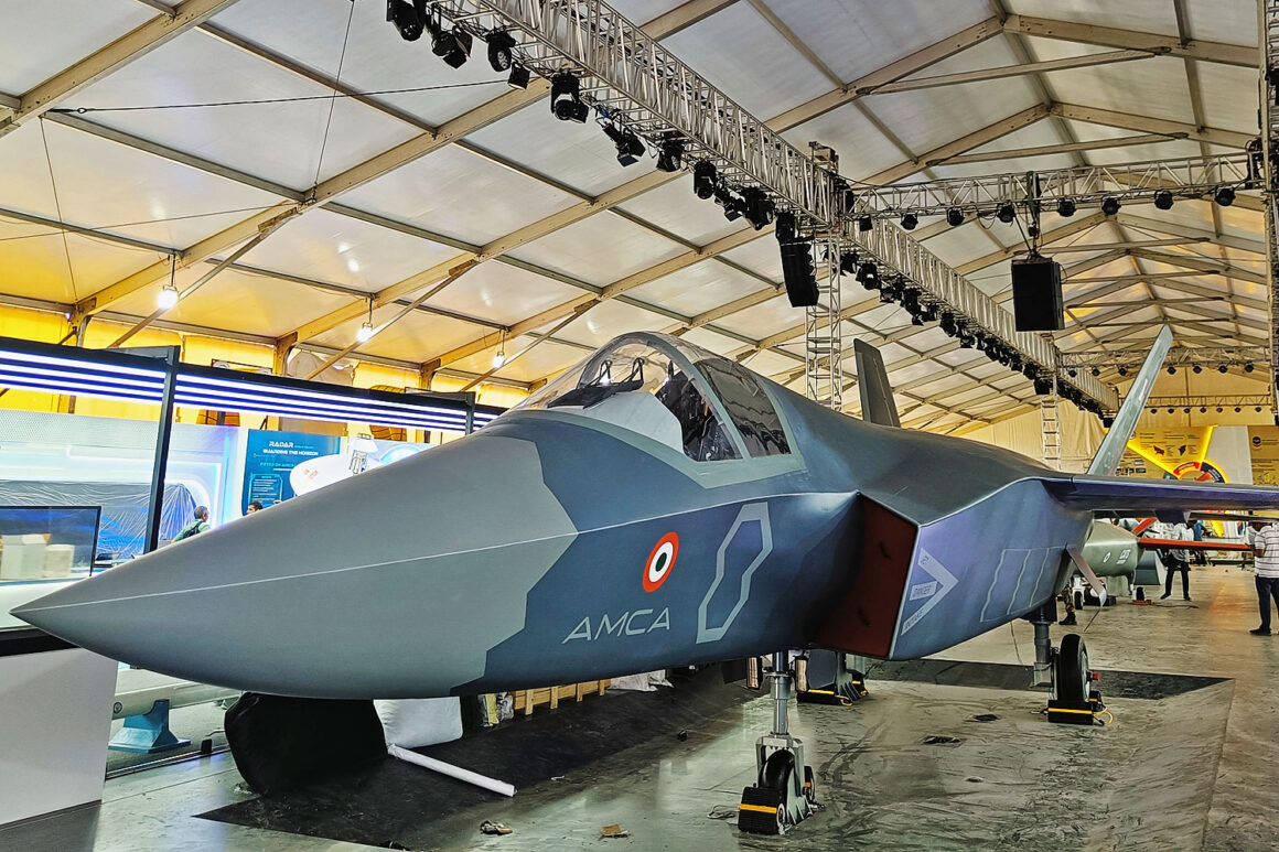 Indian Air Force 5th gen fighter mockup